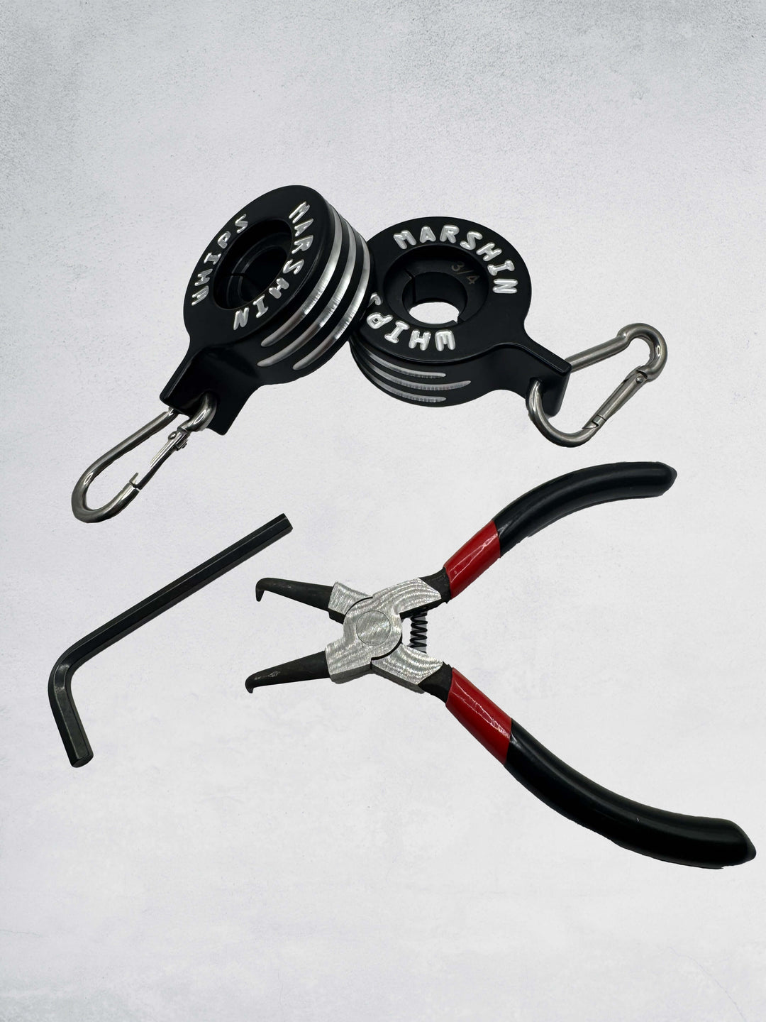 Marshin Whips 360° Rotating Flag Clips, 19mm