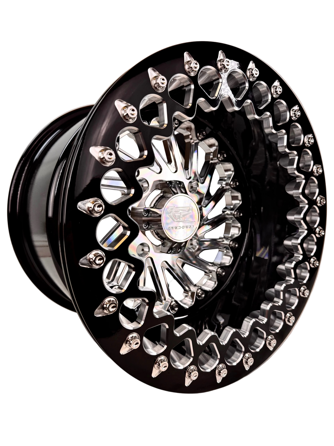 Cyclone - FF Forged Beadlock - Silver complete UTV wheel