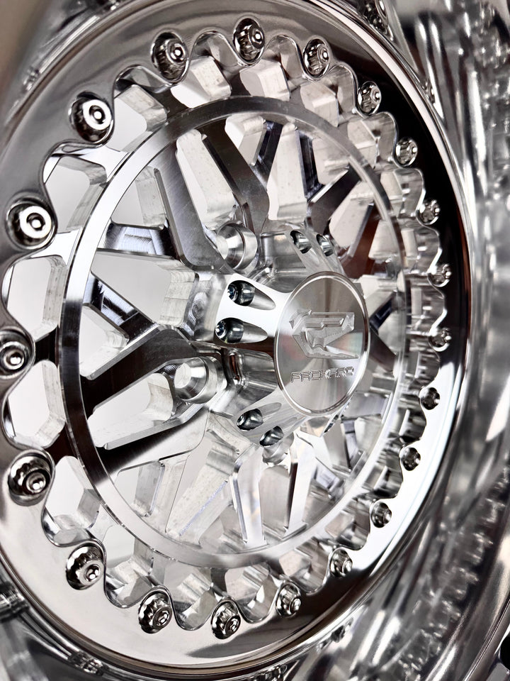 Apollo - FF Forged Polished - Silver RZR Pro R 5x4.5