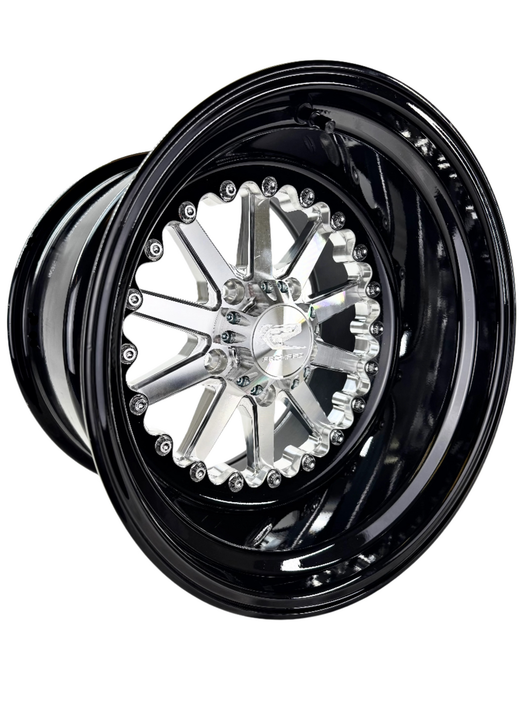Element - FF Forged Silver RZR Pro R 5x4.5 complete UTV wheel