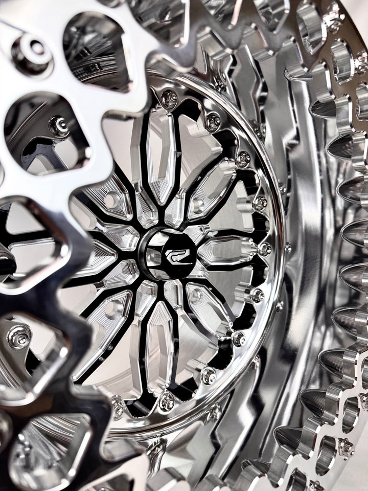 Icon - FF Forged Polished Beadlock - Gloss Black