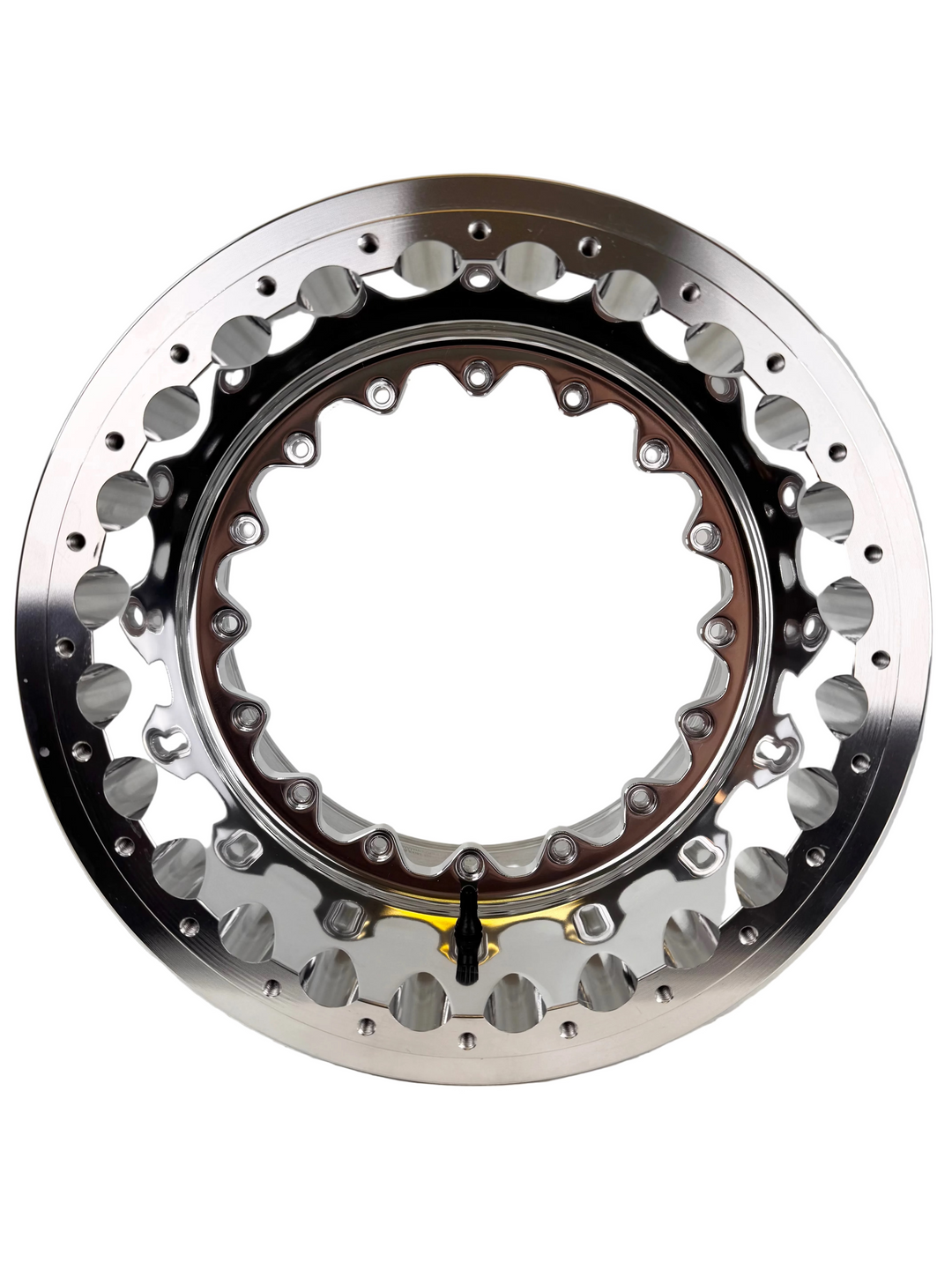Polished FF flow forged wheel barrel Beadlock 7 16