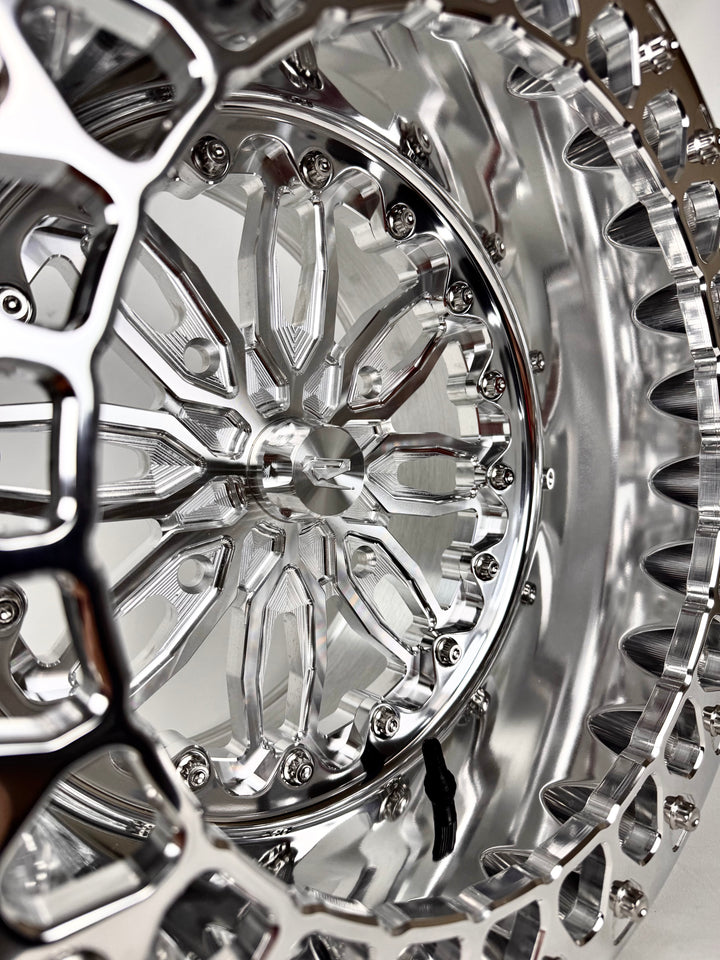 Icon - FF Forged Polished Beadlock - Silver
