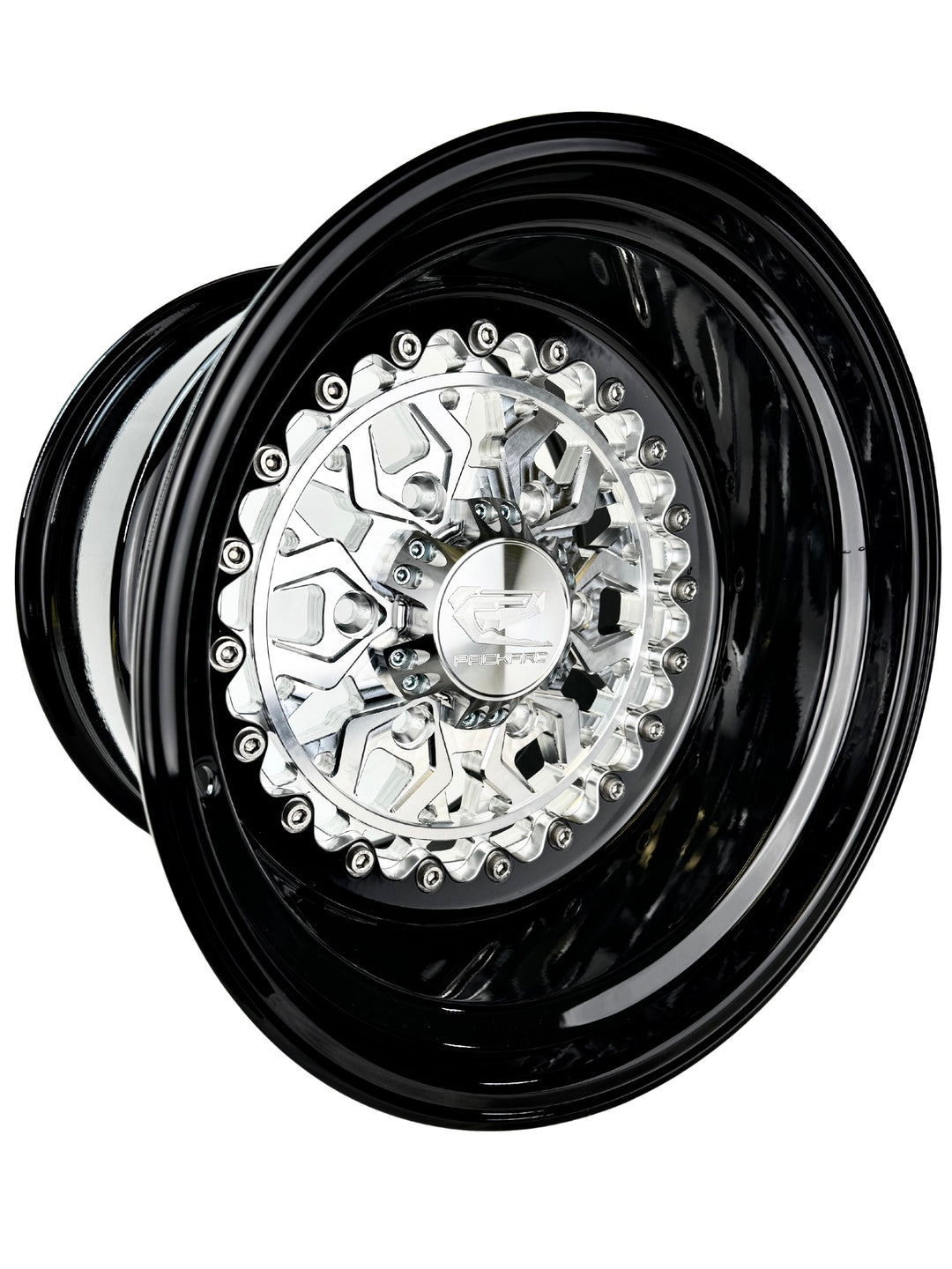 Apollo - FF Forged Silver Maverick R 6x139.7 complete UTV wheel