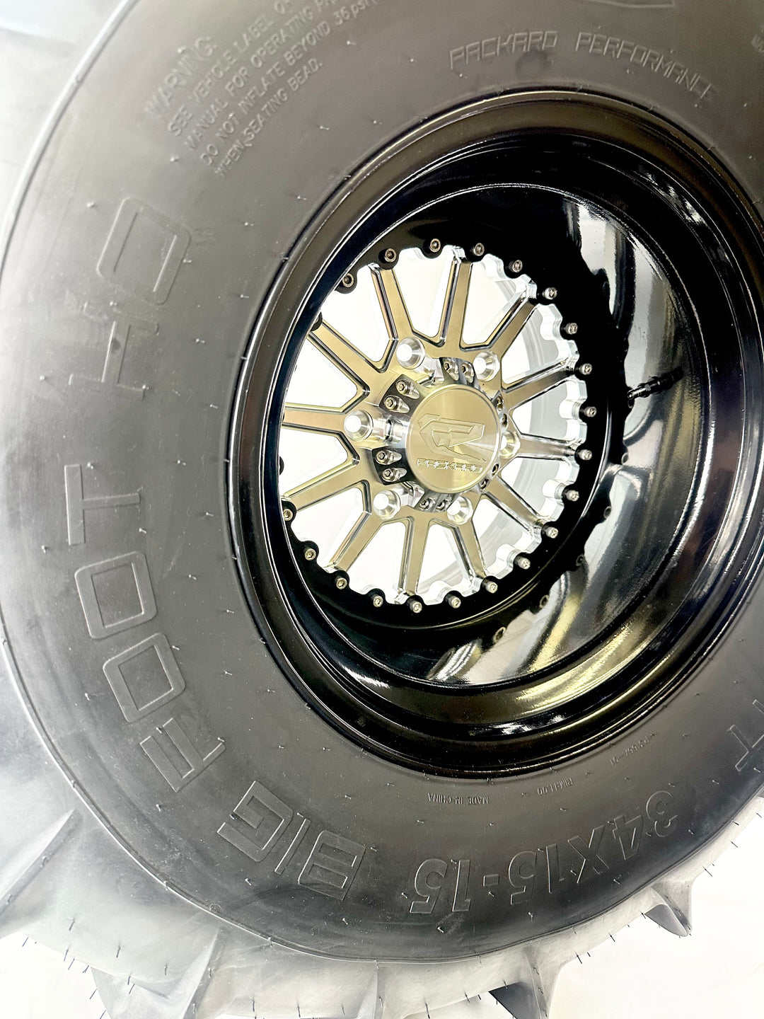 Big Foot HO Paddle Tires - 35x15-15 18 Paddle Packard Performance tire image 4