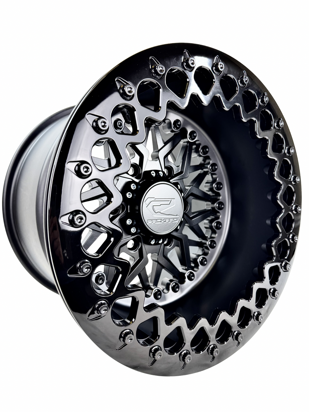 Impact - FF Forged Beadlock - Midnight Series Maverick R 6x139.7 complete UTV wheel