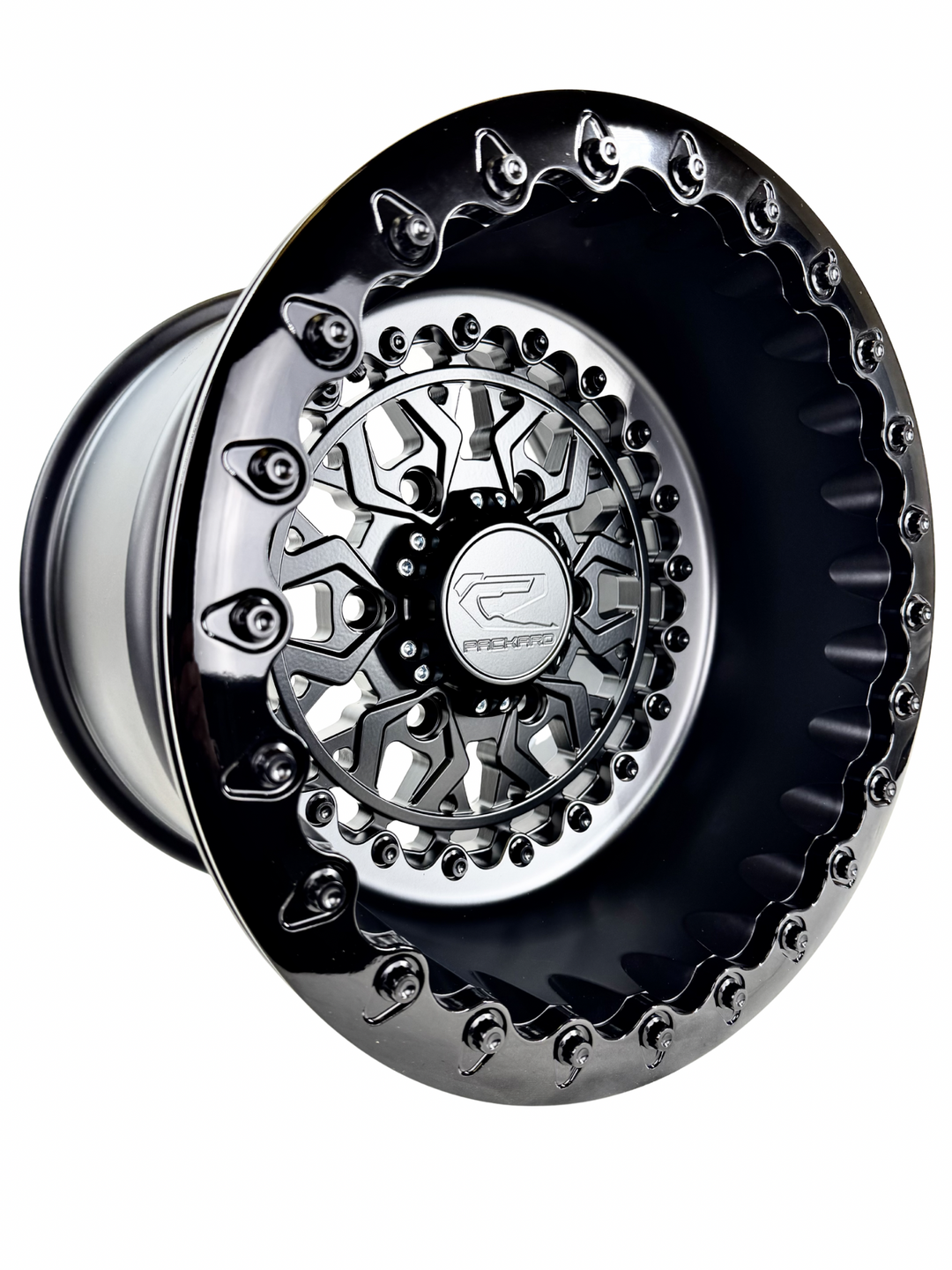 Apollo - FF Forged Beadlock - Midnight Series Maverick R 6x139.7 complete UTV wheel