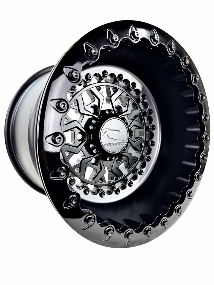 Apollo - FF Forged Beadlock - Midnight Series Maverick R 6x139.7 complete UTV wheel