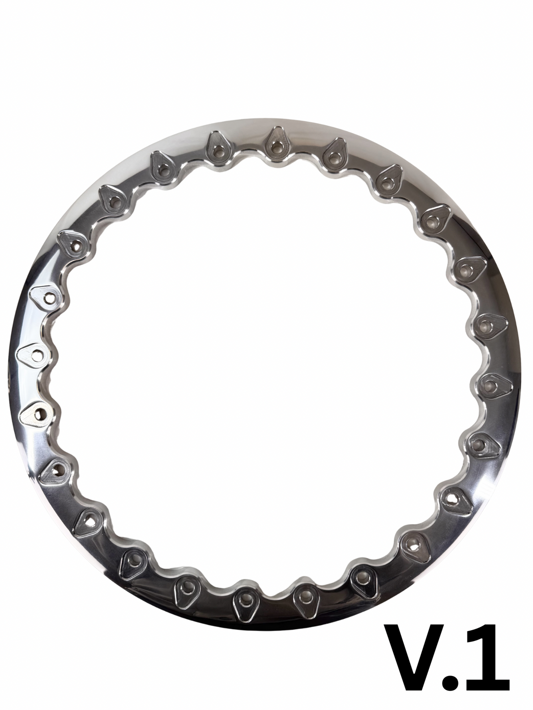 Replacement beadlock ring Gloss Black V.1