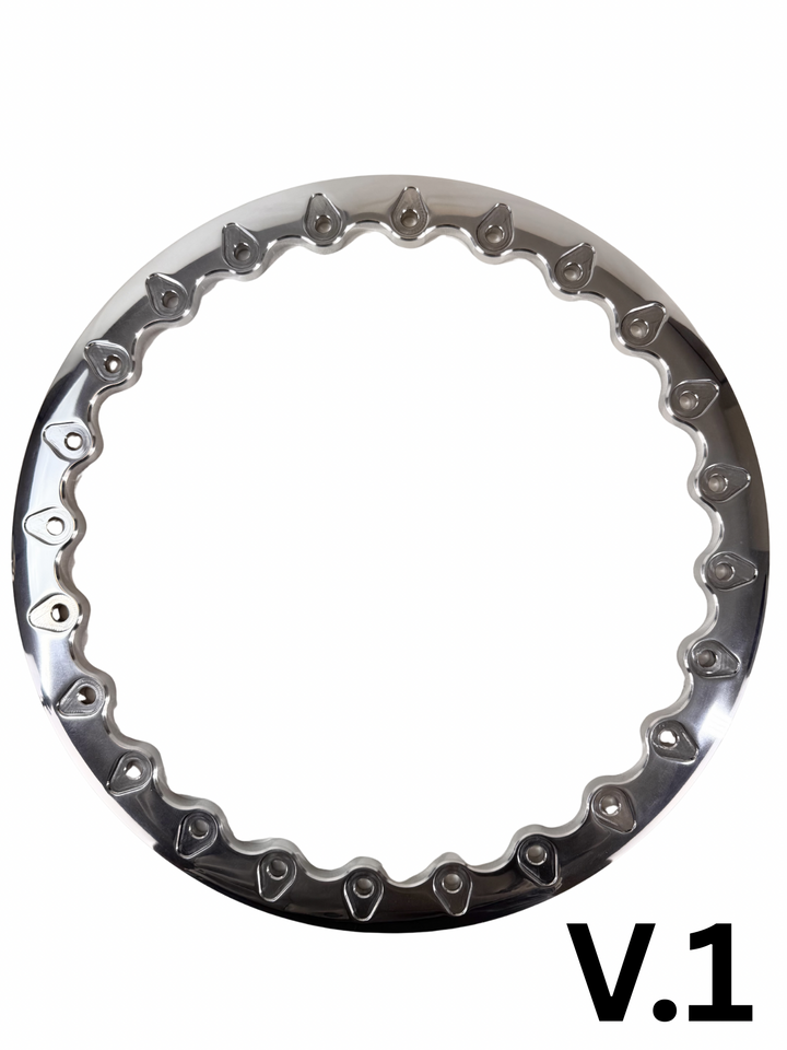 Replacement beadlock ring Gloss Black V.1