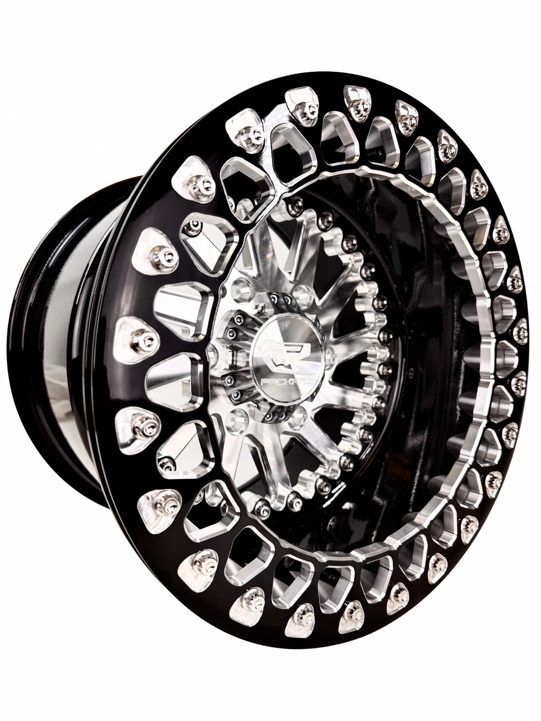 Cyclone - FF Forged Beadlock - Silver Maverick R 6x139.7 complete UTV wheel