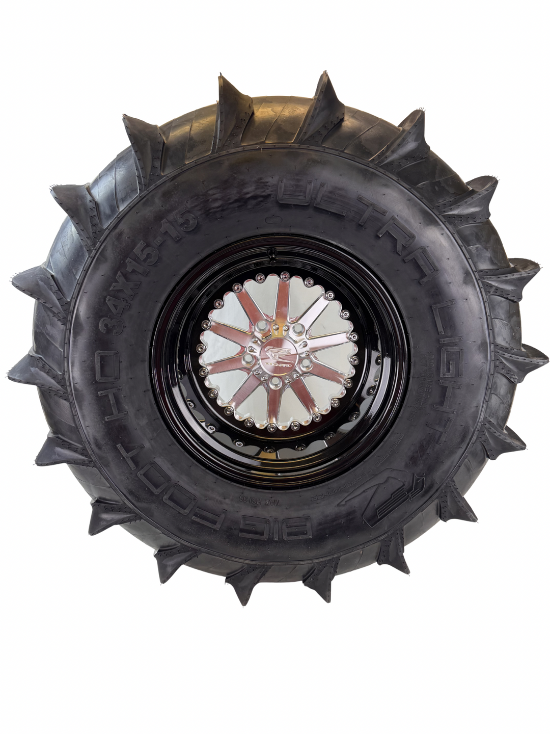 Big Foot HO Paddle Tires - Comp Cut by Tread Cuts Packard Performance tire image 3