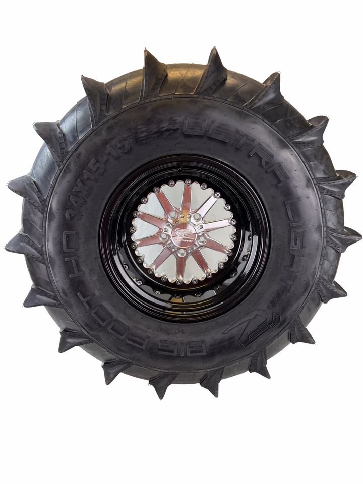 Big Foot HO Paddle Tires - Comp Cut by Tread Cuts Packard Performance tire image 3