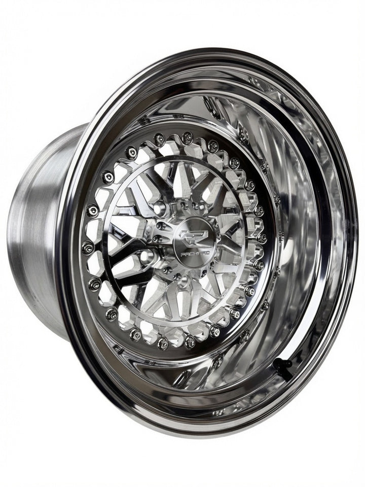 Apollo - FF Forged Polished - Silver RZR Pro R 5x4.5
