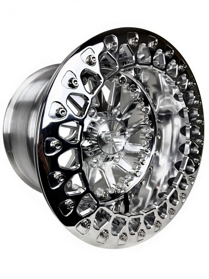 Cyclone - FF Forged Polished Beadlock - Silver Maverick R 6x139.7