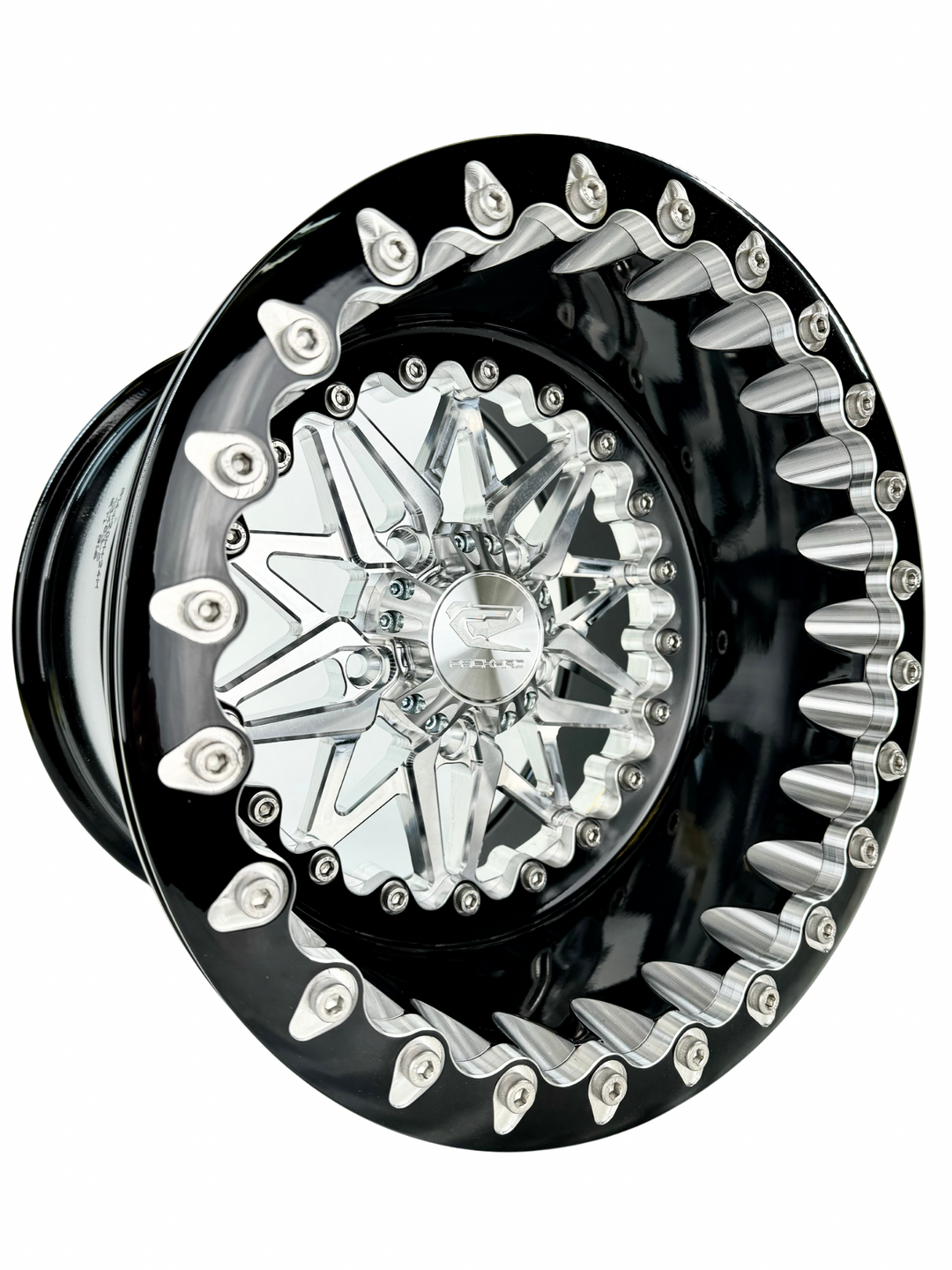 Impact - FF Forged Beadlock - Silver RZR Pro R 5x4.5 complete UTV wheel