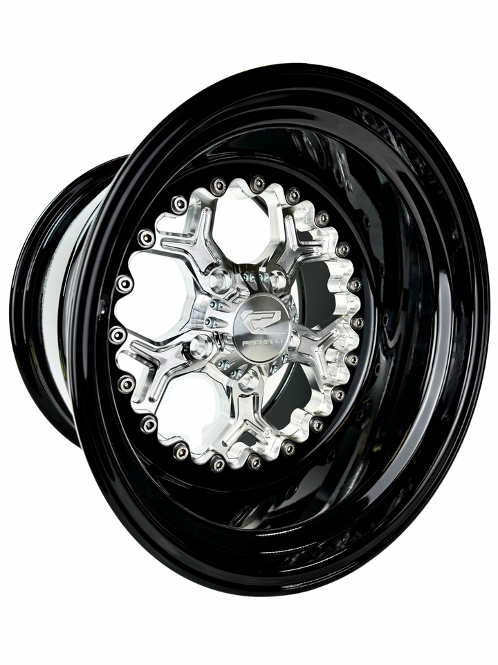 Pro 5 - FF Forged Silver RZR Pro R 5x4.5 complete UTV wheel