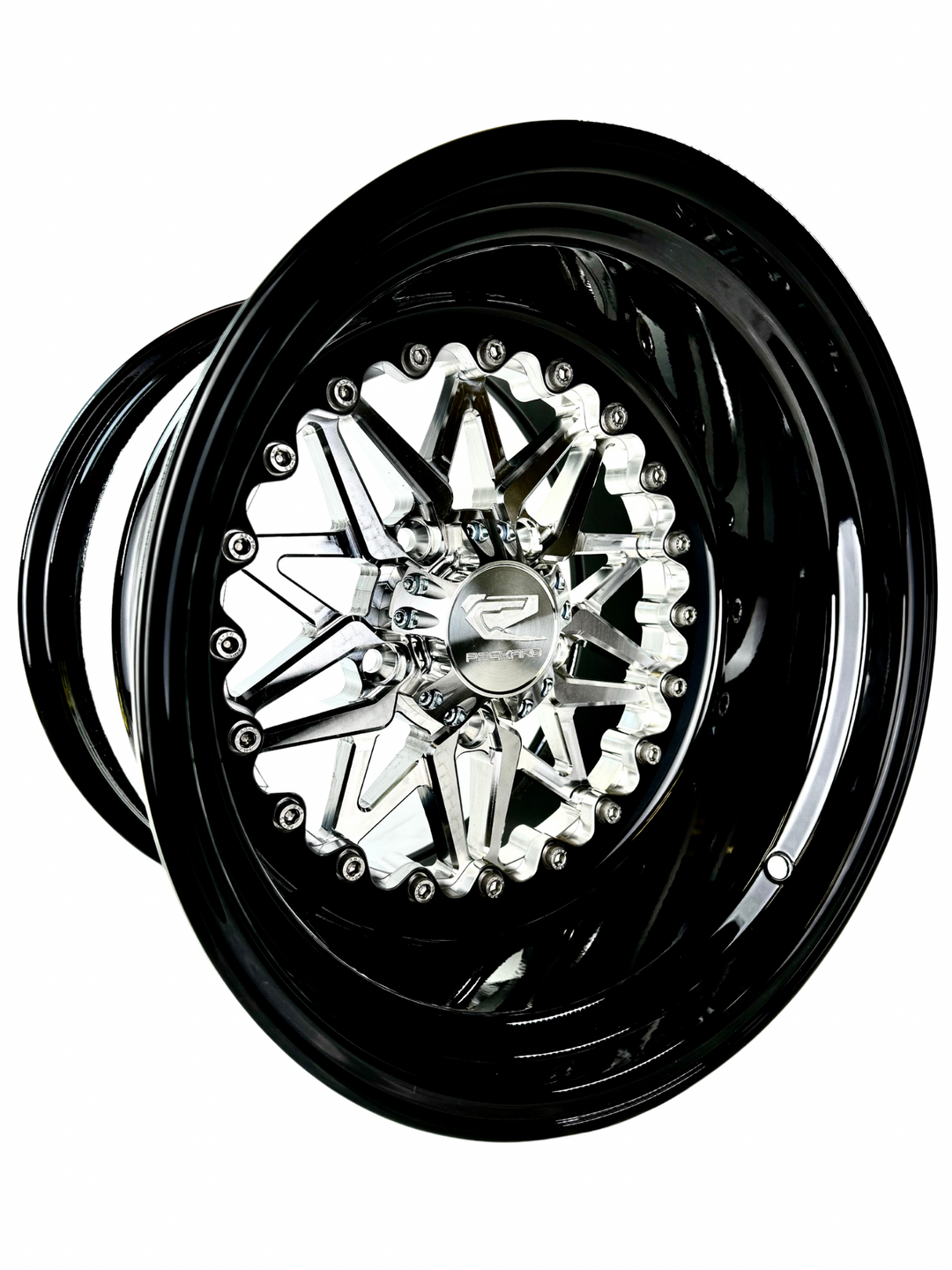 Impact 2.0 - FF Forged Silver RZR Pro R 5x4.5 complete UTV wheel