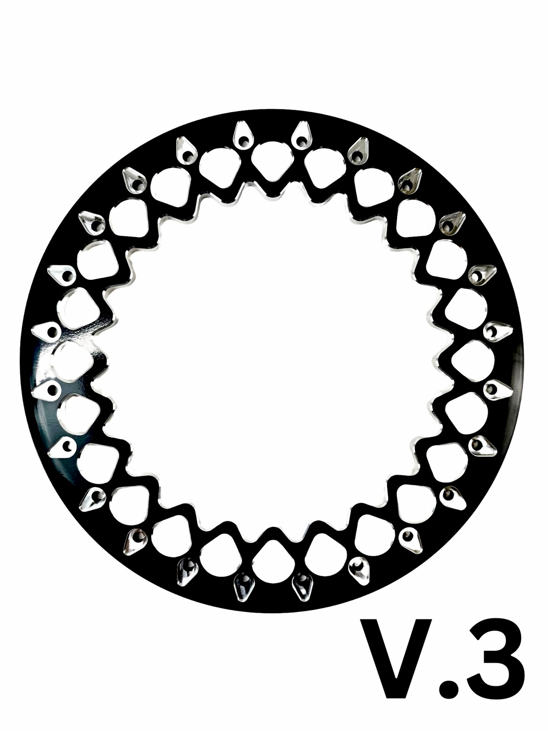 Replacement beadlock ring Contrast Machined V.3
