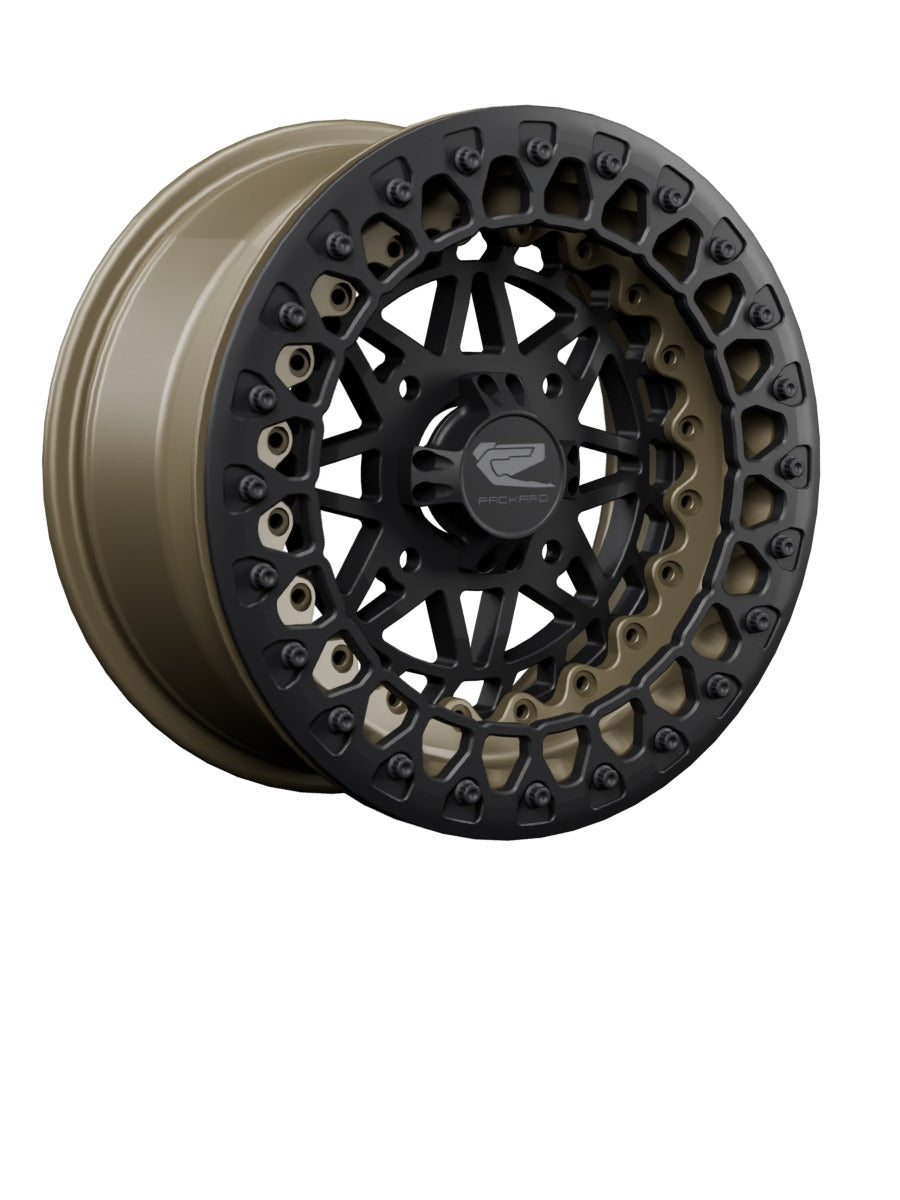 Apollo - FF Forged Beadlock - Trail & Dirt Bronze 15x7 ET50 - 15x7 ET50 | 4X136 / Satin Black V.2