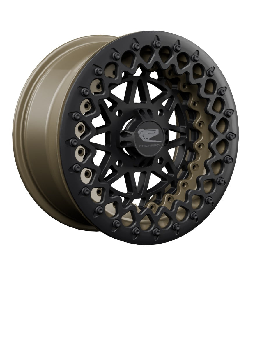 Apollo - FF Forged Beadlock - Trail & Dirt Bronze 15x7 ET50 - 15x7 ET50 | 4X136 / Satin Black V.3