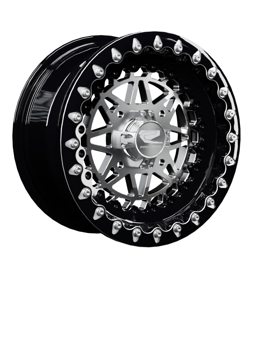 Apollo - FF Forged Beadlock - Silver - 15x7 | 4x136 / Contrast Machined V.1