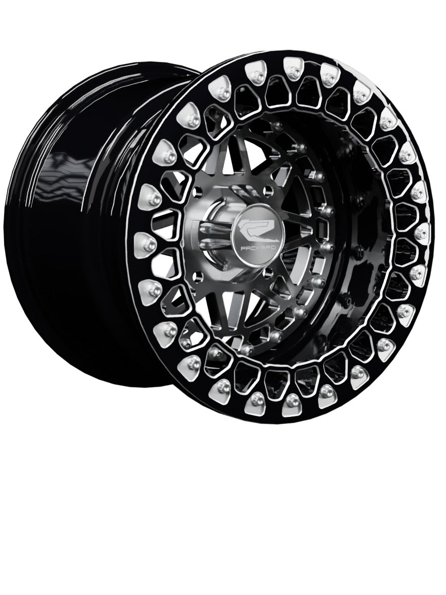 Apollo - FF Forged Beadlock - Silver - 15x11 | 4x136 / Contrast Machined V.2 / Spinner cap