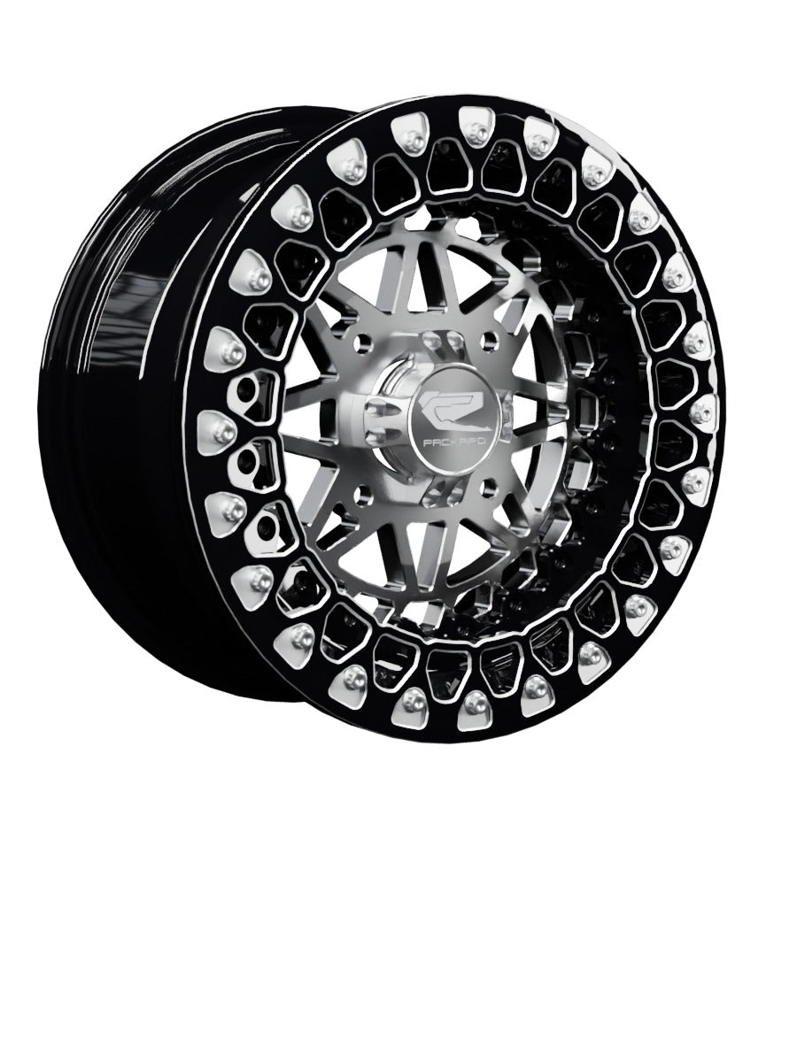 Apollo - FF Forged Beadlock - Silver - 15x7 | 4x136 / Contrast Machined V.2