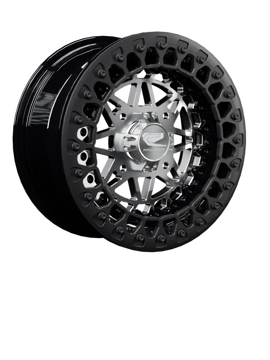 Apollo - FF Forged Beadlock - Silver - 15x7 | 4x136 / Satin Black V.2