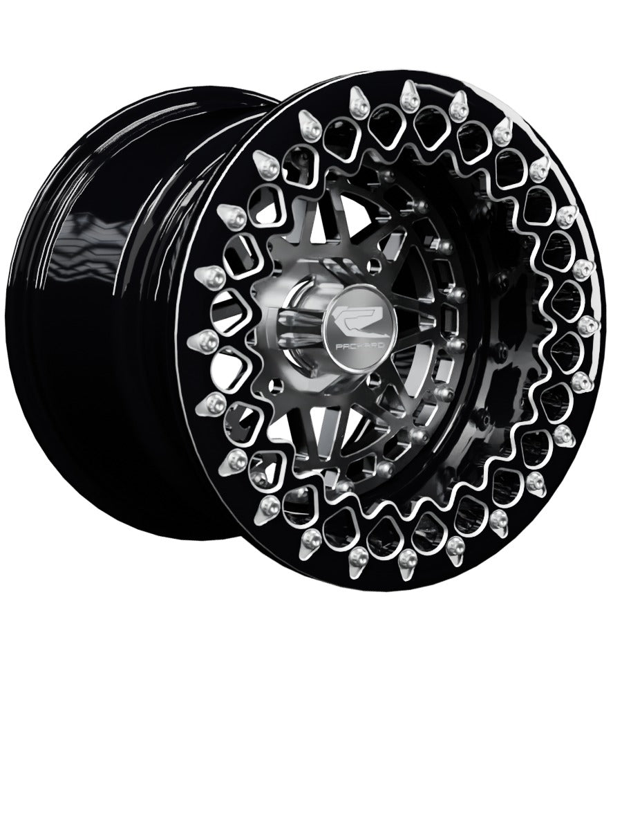 Apollo - FF Forged Beadlock - Silver - 15x11 | 4x136 / Contrast Machined V.3 / Spinner cap