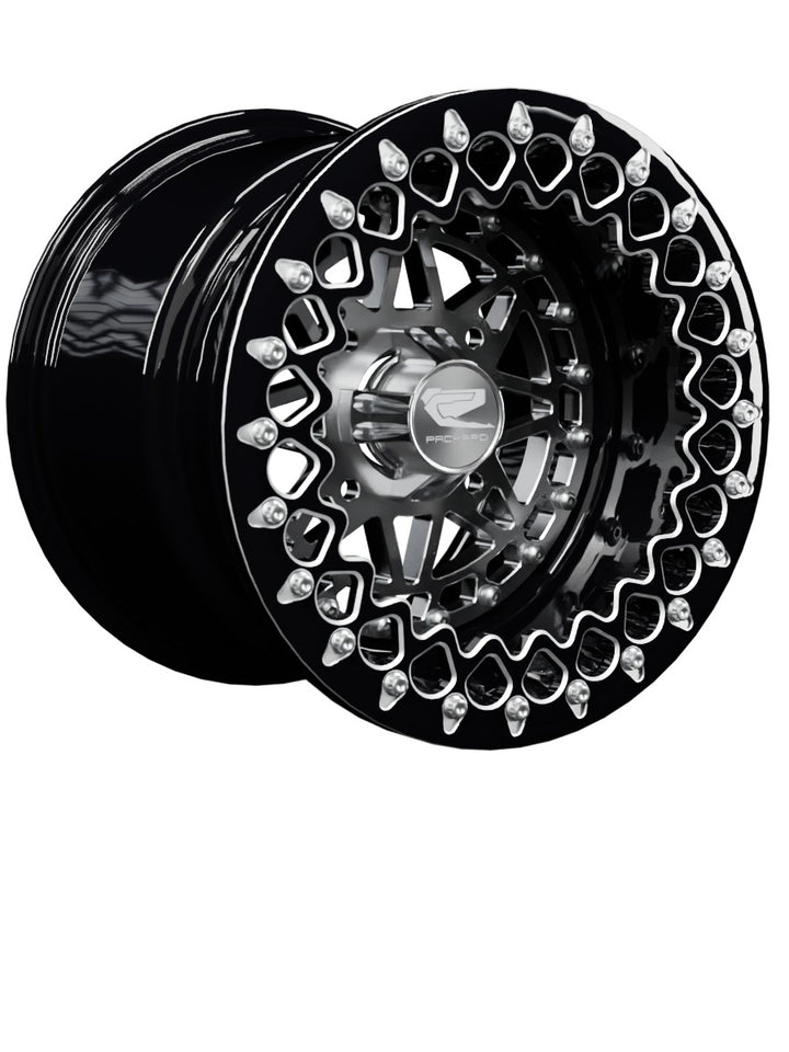 Apollo - FF Forged Beadlock - Silver - 15x11 | 4x136 / Contrast Machined V.3 / Spinner cap