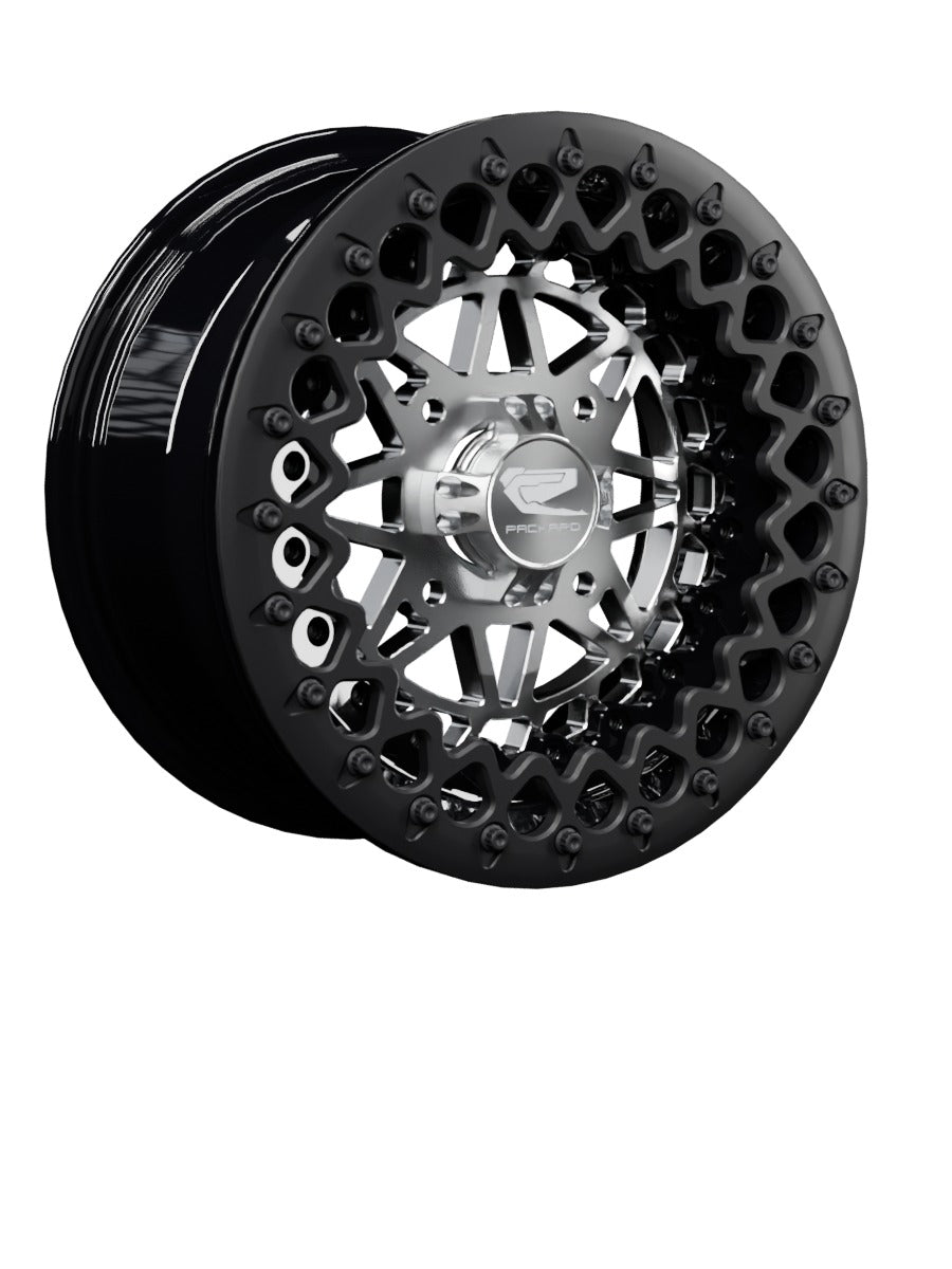 Apollo - FF Forged Beadlock - Silver - 15x7 | 4x136 / Satin Black V.3