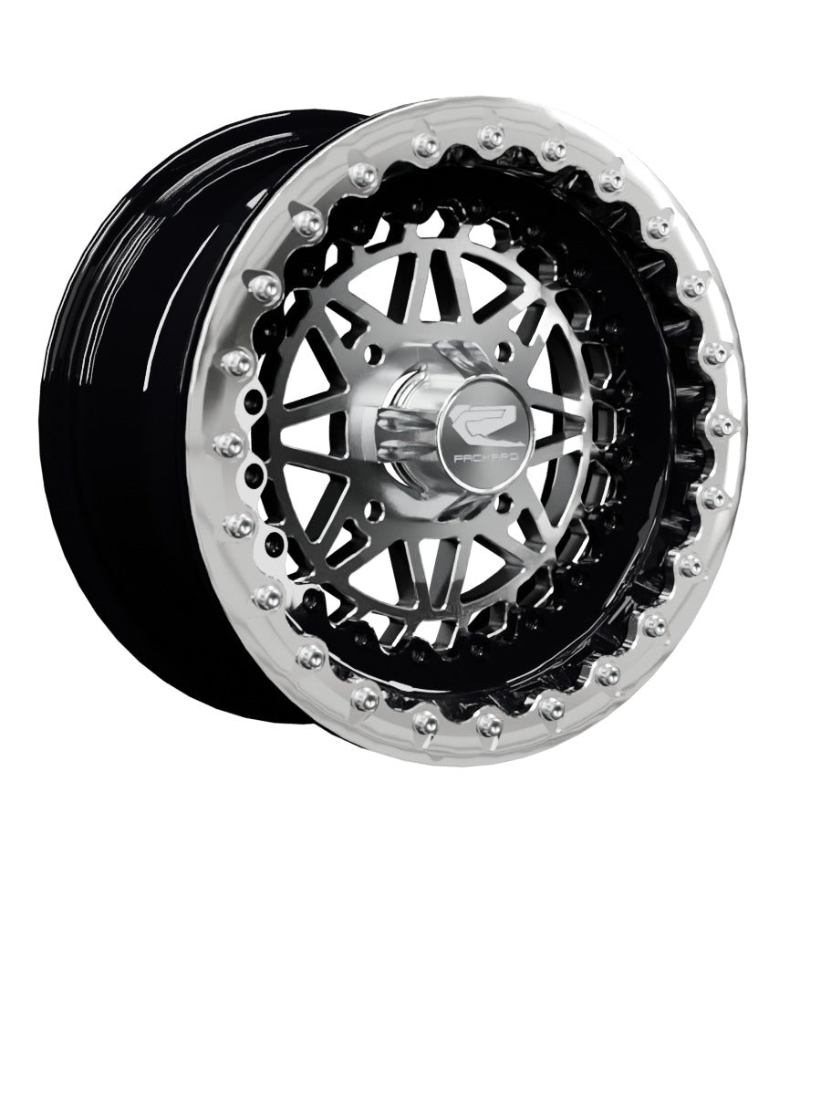 Apollo - FF Forged Beadlock - Silver - 15x7 | 4x136 / Polished V.1 / Spinner cap