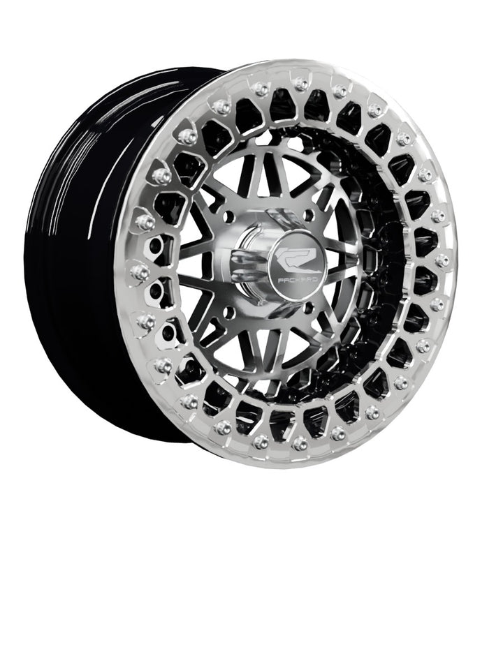 Apollo - FF Forged Beadlock - Silver - 15x7 | 4x136 / Polished V.2 / Spinner cap