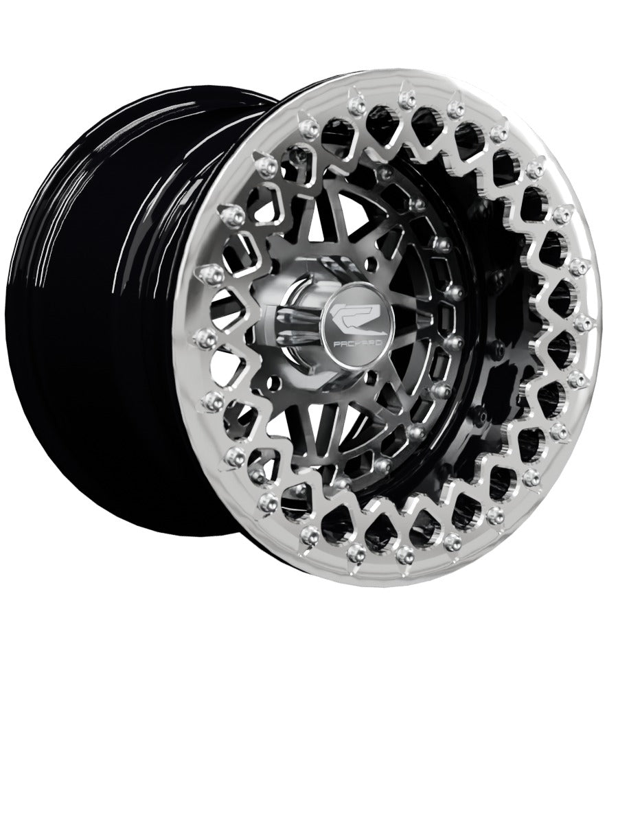 Apollo - FF Forged Beadlock - Silver - 15x11 | 4x136 / Polished V.3 / Spinner cap