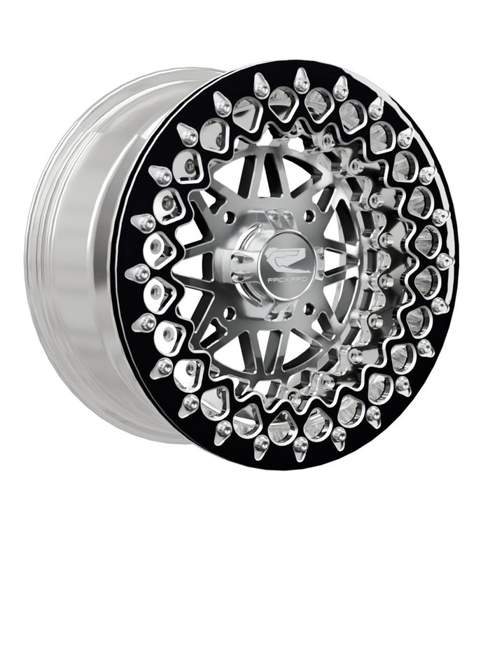 Apollo - FF Forged Polished Beadlock - Silver - 15x7 | 4x136 / Contrast Machined V.3
