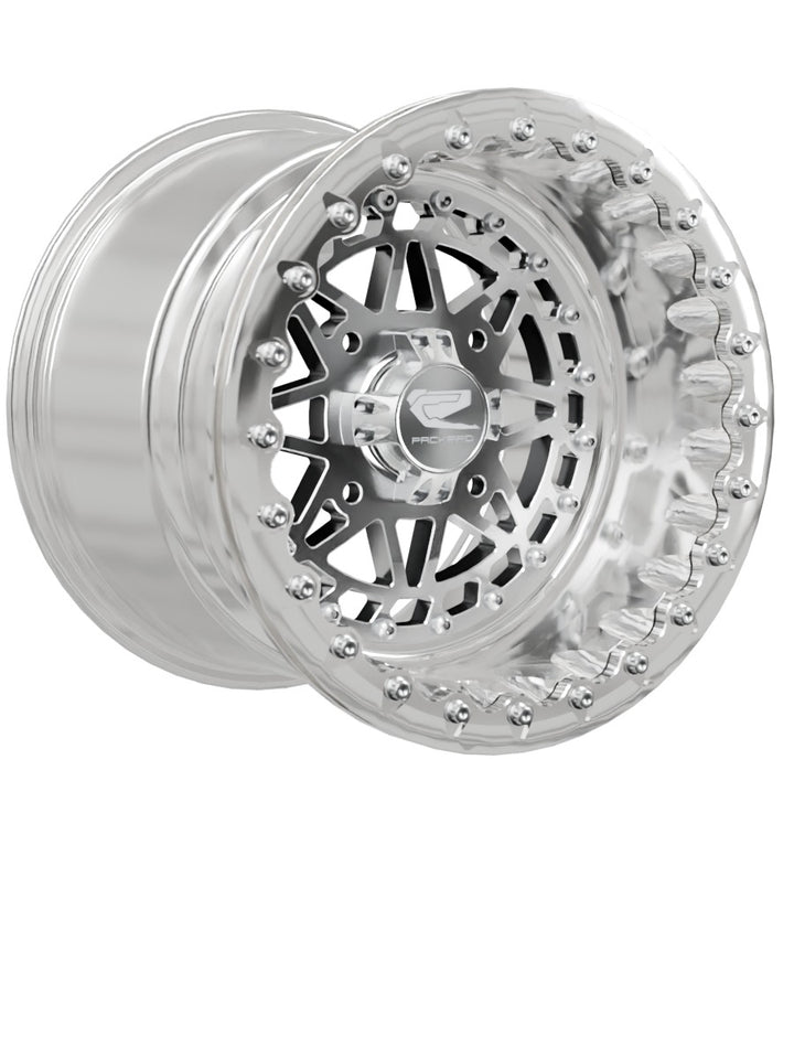 Apollo - FF Forged Polished Beadlock - Silver - 15x11 | 4x136 / Polished V.1