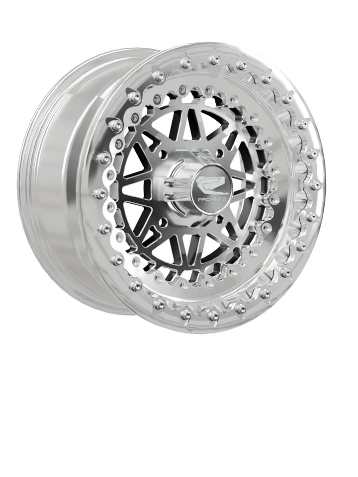 Apollo - FF Forged Polished Beadlock - Silver - 15x7 | 4x136 / Polished V.1 / Spinner cap