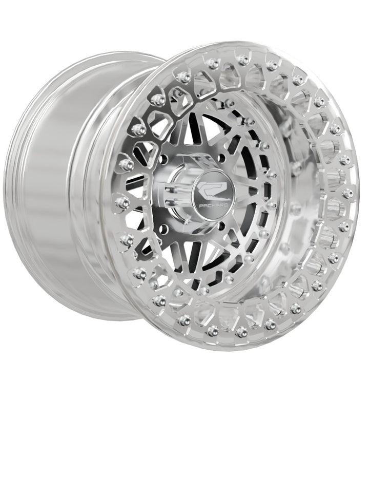 Apollo - FF Forged Polished Beadlock - Silver - 15x11 | 4x136 / Polished V.2 / Spinner cap
