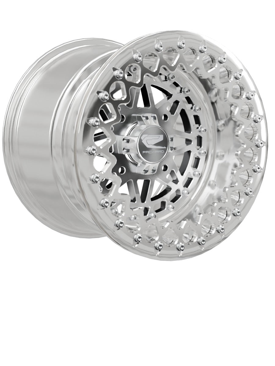 Apollo - FF Forged Polished Beadlock - Silver - 15x11 | 4x136 / Polished V.3