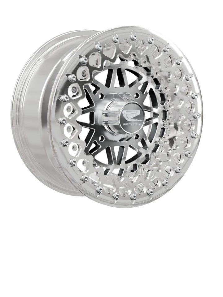 Apollo - FF Forged Polished Beadlock - Silver - 15x7 | 4x136 / Polished V.3 / Spinner cap