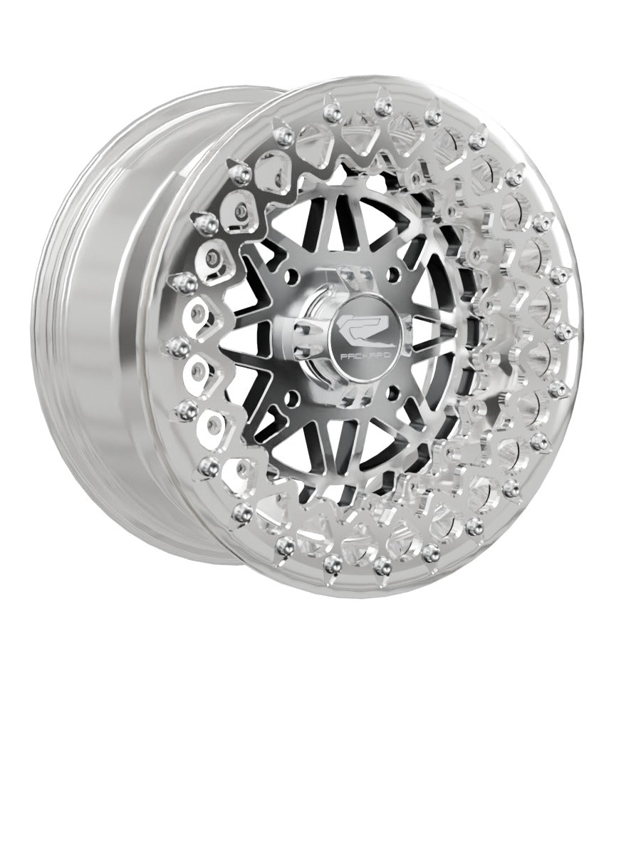 Apollo - FF Forged Polished Beadlock - Silver - 15x7 | 4x136 / Polished V.3