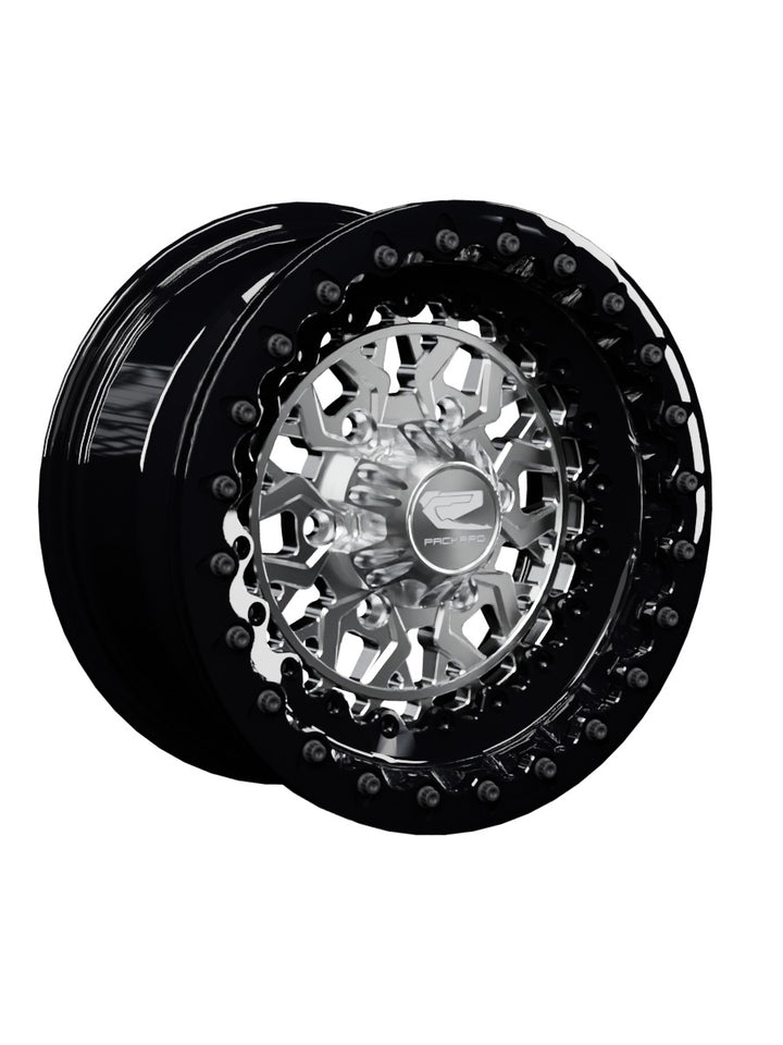 Apollo - FF Forged Beadlock - Silver Maverick R 6x139.7 - 15x7 | 6X139.7 / Gloss Black V.1 / Spinner cap