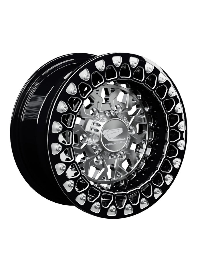 Apollo - FF Forged Beadlock - Silver Maverick R 6x139.7 - 15x7 | 6X139.7 / Contrast Machined V.2