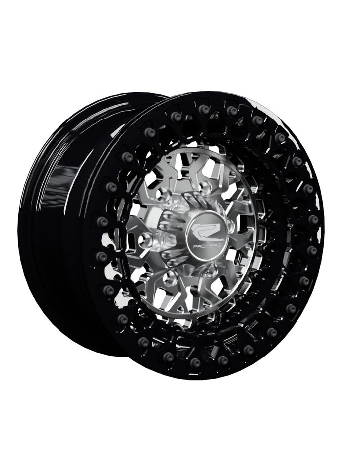 Apollo - FF Forged Beadlock - Silver Maverick R 6x139.7 - 15x7 | 6X139.7 / Gloss Black V.2 / Spinner cap
