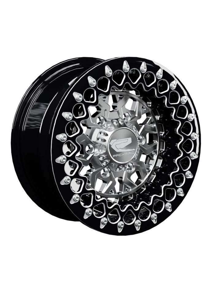 Apollo - FF Forged Beadlock - Silver Maverick R 6x139.7 - 15x7 | 6X139.7 / Contrast Machined V.3