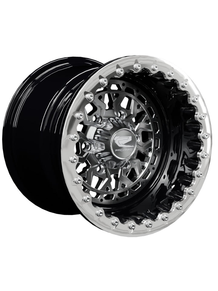 Apollo - FF Forged Beadlock - Silver Maverick R 6x139.7 - 15x11 | 6X139.7 / Polished V.1 / Spinner cap