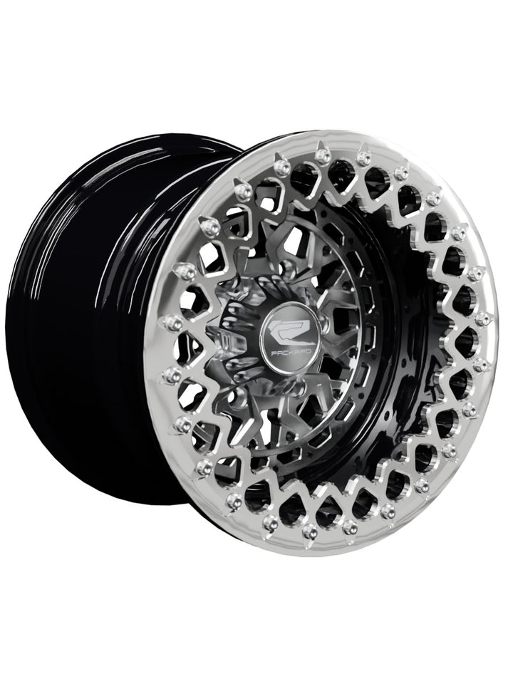 Apollo - FF Forged Beadlock - Silver Maverick R 6x139.7 - 15x11 | 6X139.7 / Polished V.3 / Spinner cap