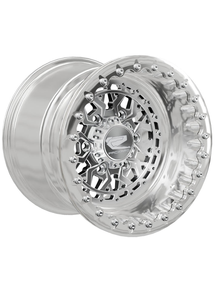 Apollo - FF Forged Polished Beadlock - Silver Maverick R 6x139.7 - 15x11 | 6X139.7 / Polished V.1 / No