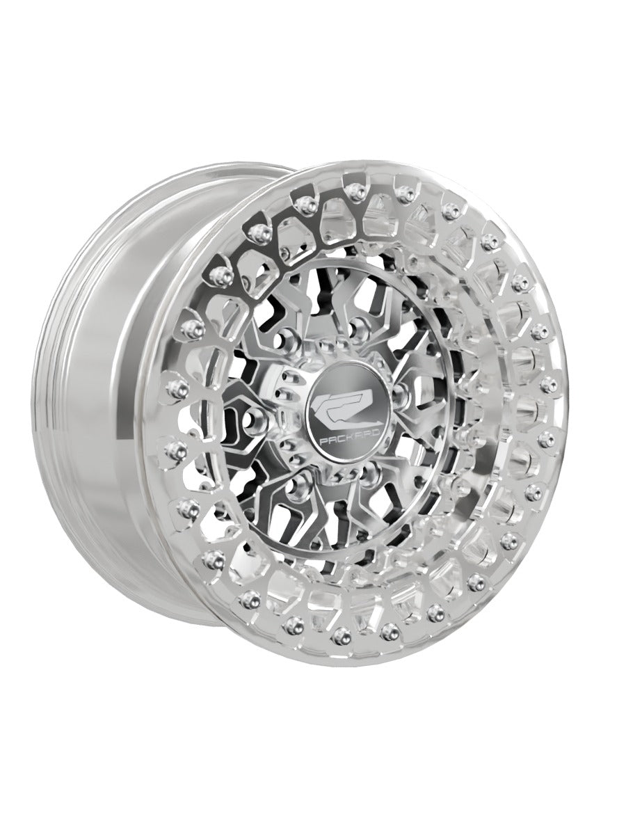 Apollo - FF Forged Polished Beadlock - Silver Maverick R 6x139.7 - 15x7 | 6X139.7 / Polished V.2 / No
